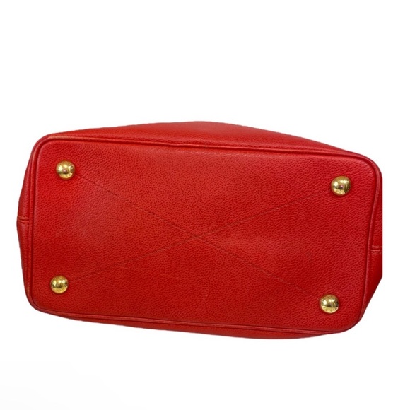 🔥🔥LV Citadine Leather Red Tote w Wristlet🔥🔥 - Picture 5 of 9